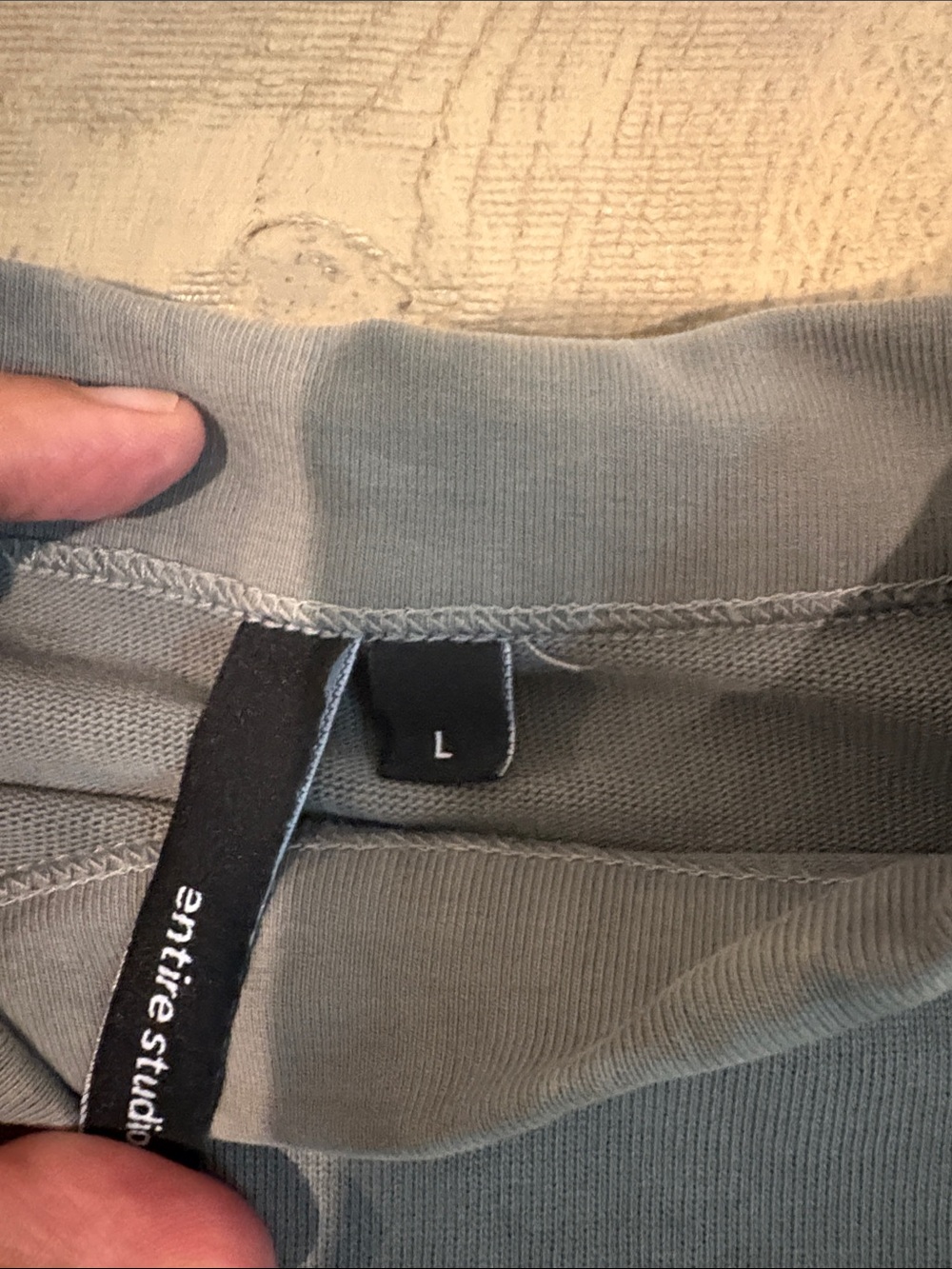 Entire Studios Heavy Boxy Tee- Medium Grey - Picture 8 of 15